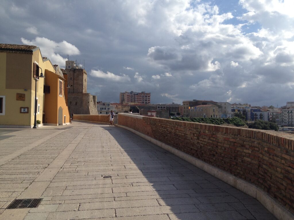Il borgo antico di Termoli affacciato sull'Adriatico