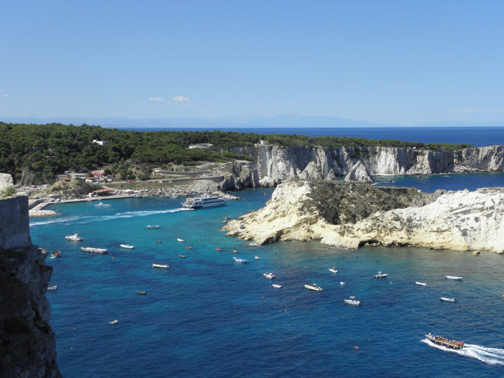 Panorama delle Isole Tremiti dall'alto